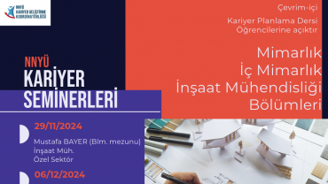 NNYÜ KARİYER SEMİNERLERİ