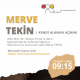 Mimarlık Bölümü- Mimar Merve Tekin (OBARUHU Kurucusu) Söyleşisi