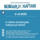 Mimarlık Bölümü-Mimarlık Haftası Etkinlikleri: Mimarlar Odası Kayseri Şubesi 'Yarışmalar' Sergisi